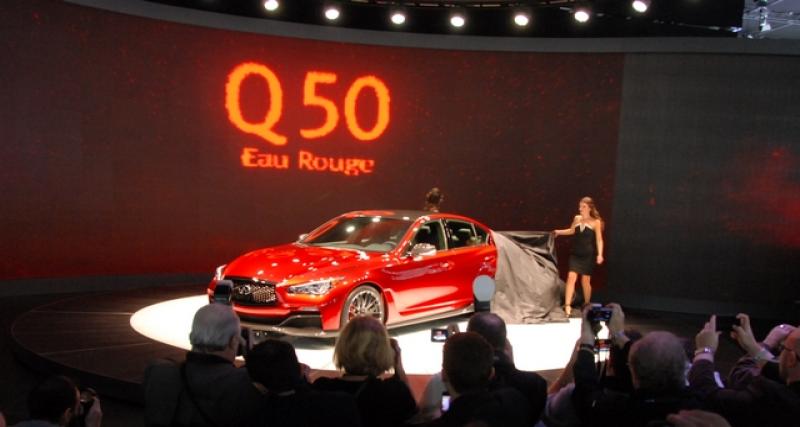  - Genève 2014 : le concept Infiniti Q50 Eau Rouge rugit