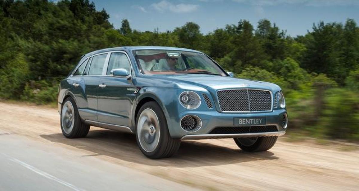 Le SUV Bentley signe des milliers de précommande