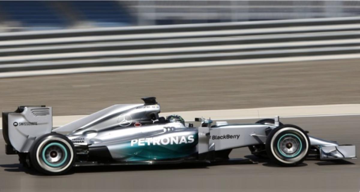 F1 2014 - Bahreïn jour 4 : Mercedes devant