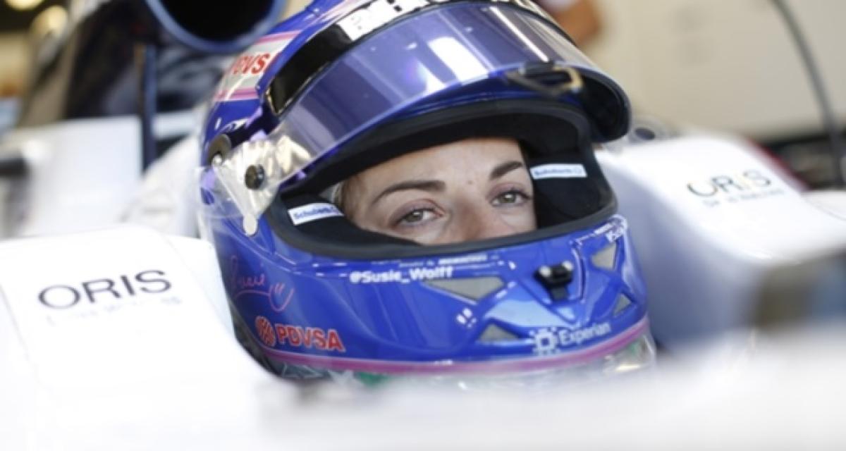 F1 2014 : Susie Wolff signe pour 2 séances d'essai