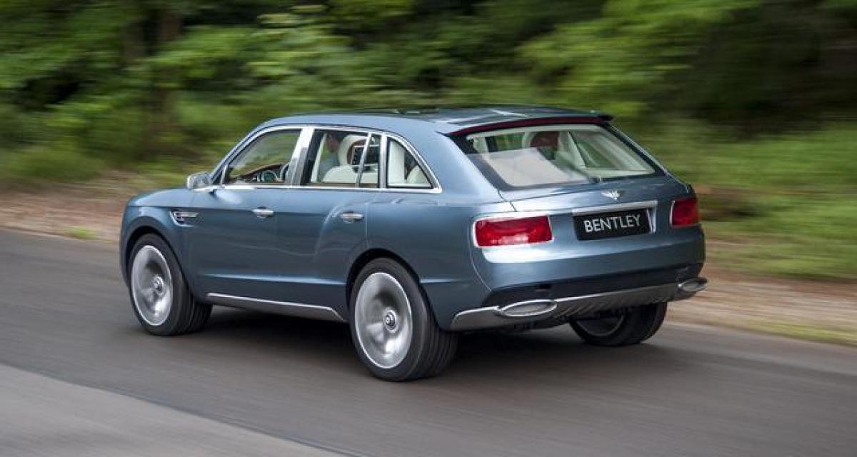 SUV Bentley : date de lancement confirmée