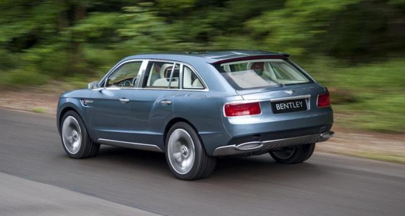  - SUV Bentley : date de lancement confirmée