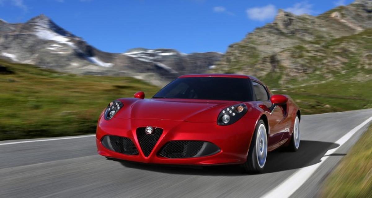 Genève 2014 : Alfa Romeo 4C Spider au programme ?