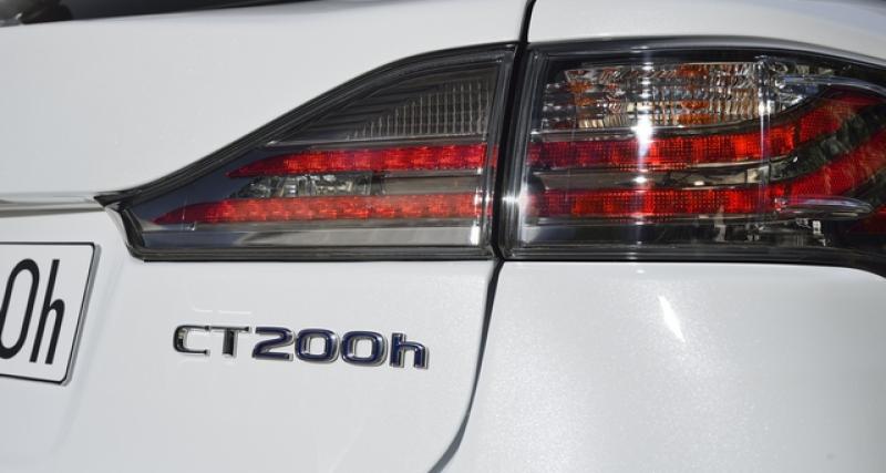  - Lexus CT200h : les prix