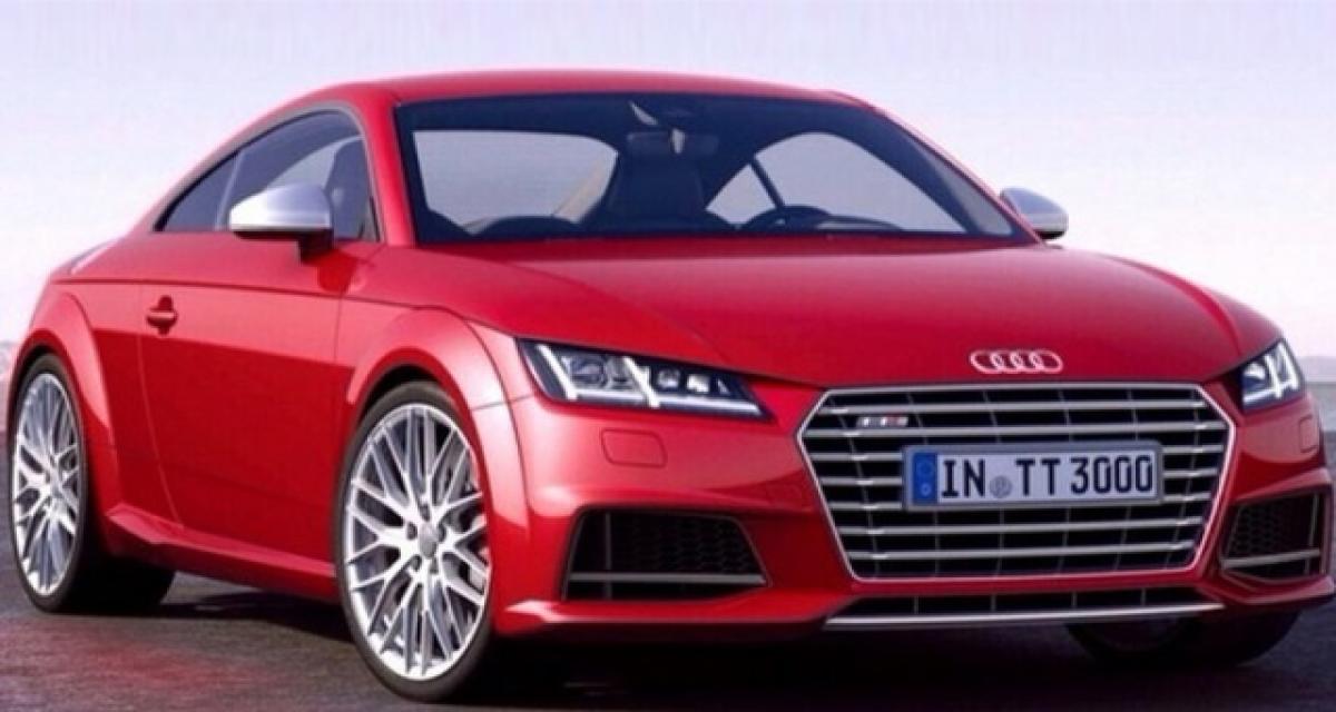 Genève 2014 : l'Audi TT-S vole le départ