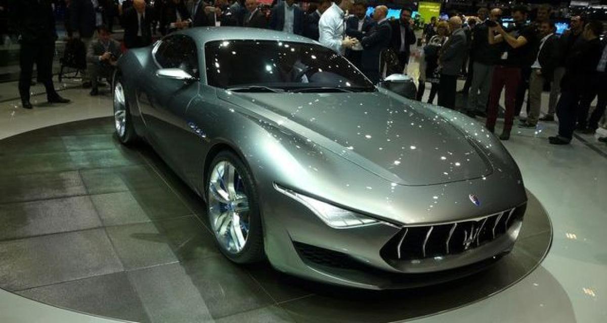 Genève 2014 live : Maserati Alfieri Concept