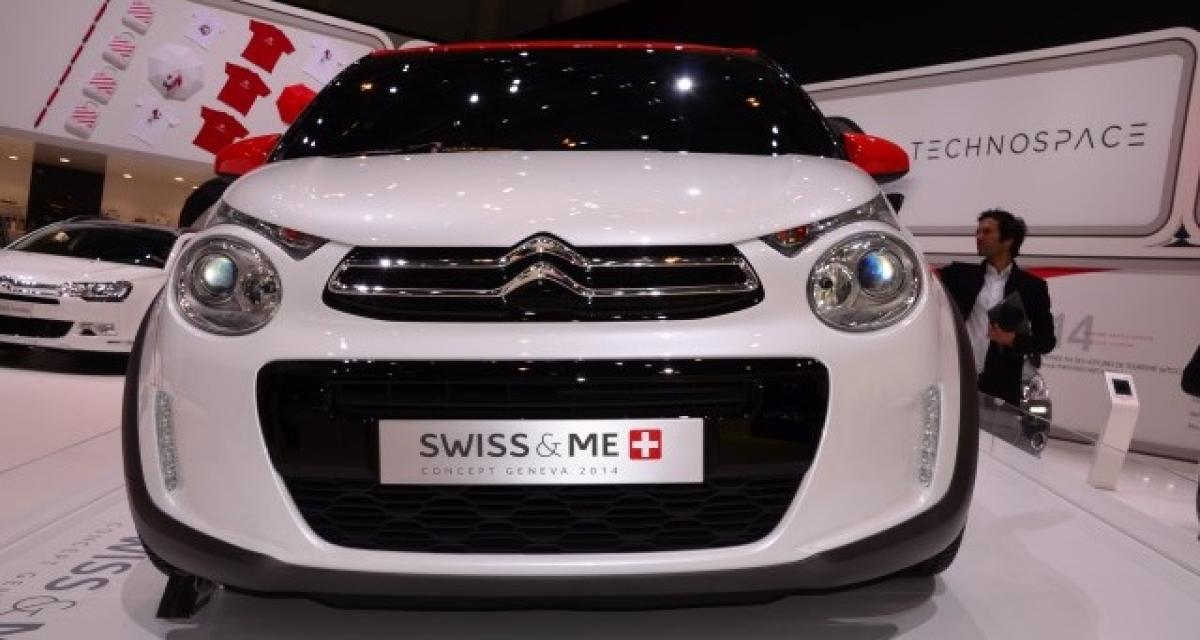 Genève 2014 Live : Citroën C1 Swiss & Me
