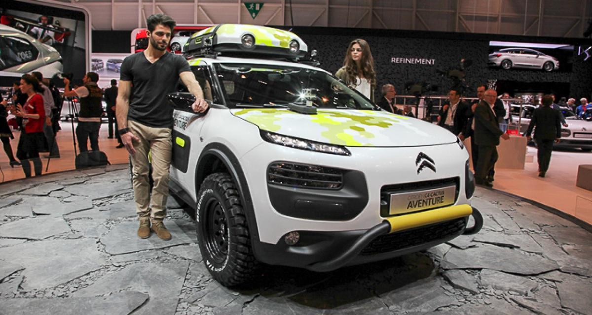 Genève 2014 live : Citroën C4 Cactus Aventure
