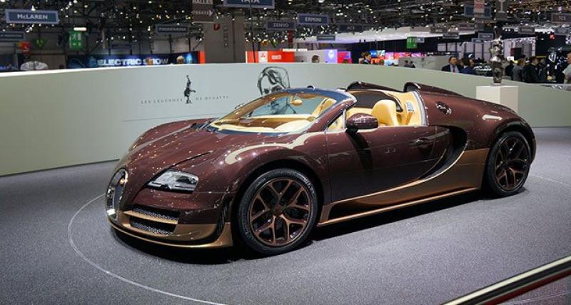  - Genève 2014 live : Bugatti Veyron Grand Sport Vitesse Rembrandt Bugatti