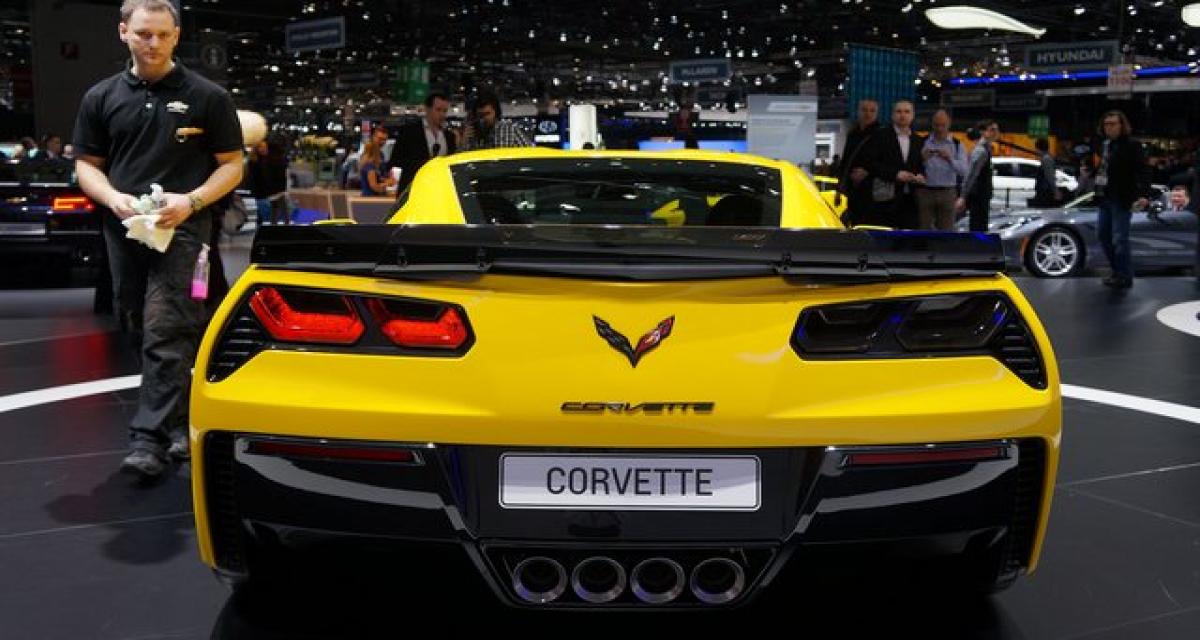Genève 2014 live : Chevrolet Corvette Z06