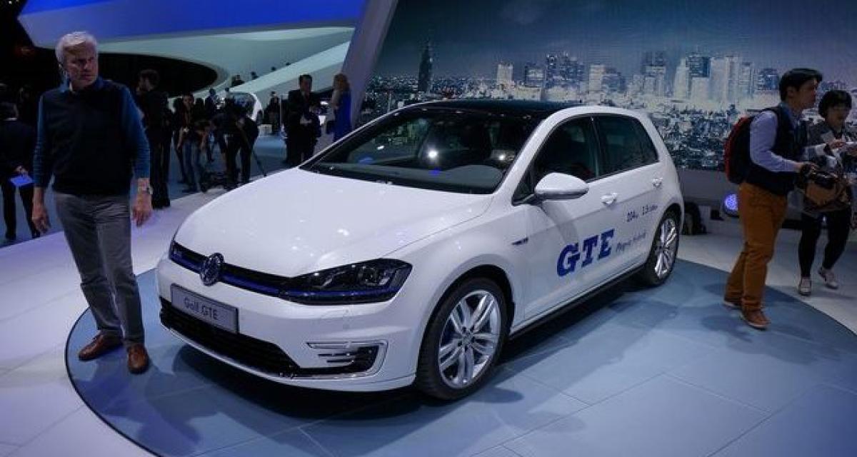 Genève 2014 live : VW Golf GTE