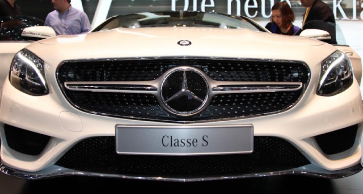 Genève 2014 Live : Mercedes Classe-S Coupé