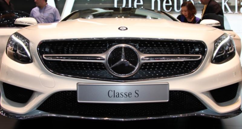  - Genève 2014 Live : Mercedes Classe-S Coupé