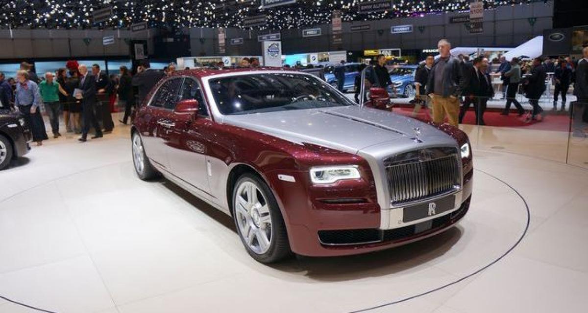 Genève 2014 live : Rolls-Royce Ghost