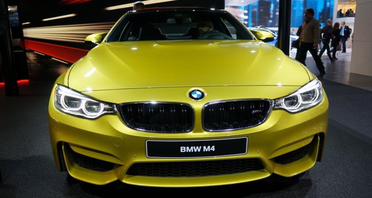 Genève 2014 live : BMW M3 et BMW M4