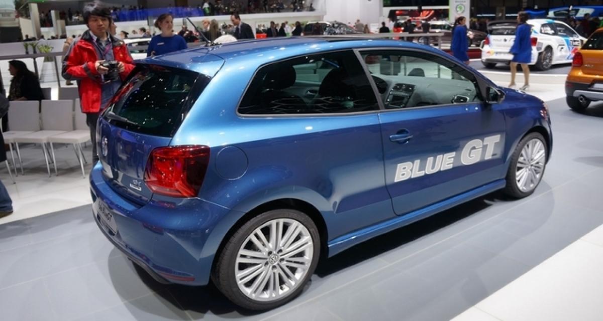 Genève 2014 live : Volkswagen CrossPolo et Polo BlueGT