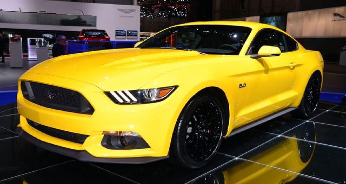 Genève 2014 live : Ford Mustang