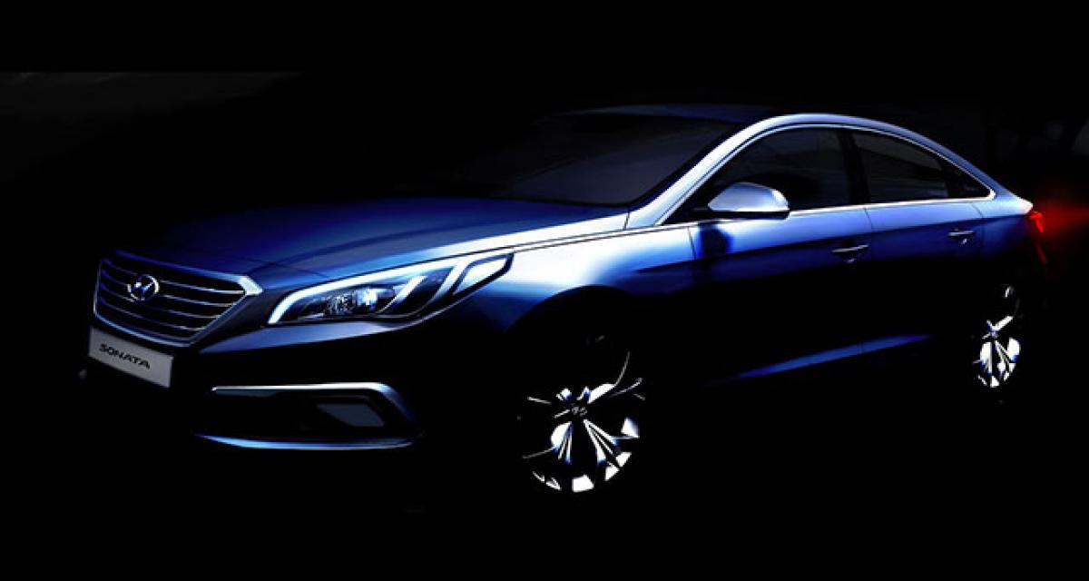 New-York 2014: la nouvelle Hyundai Sonata se profile
