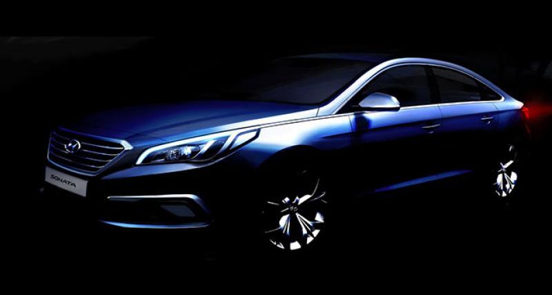  - New-York 2014: la nouvelle Hyundai Sonata se profile