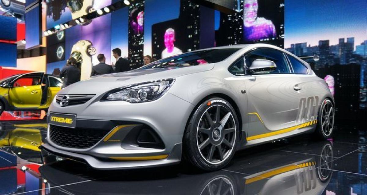 Opel Astra OPC Extreme : (petite) série l'année prochaine