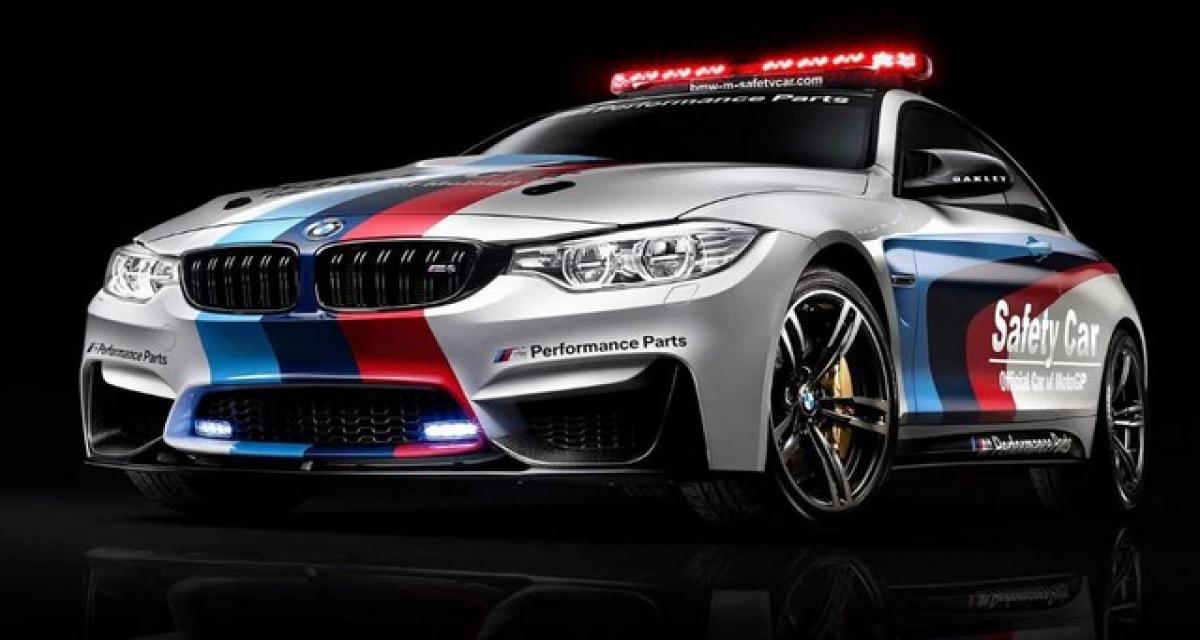 La nouvelle Safety Car du Moto GP est arrivée, et c'est une BMW M4