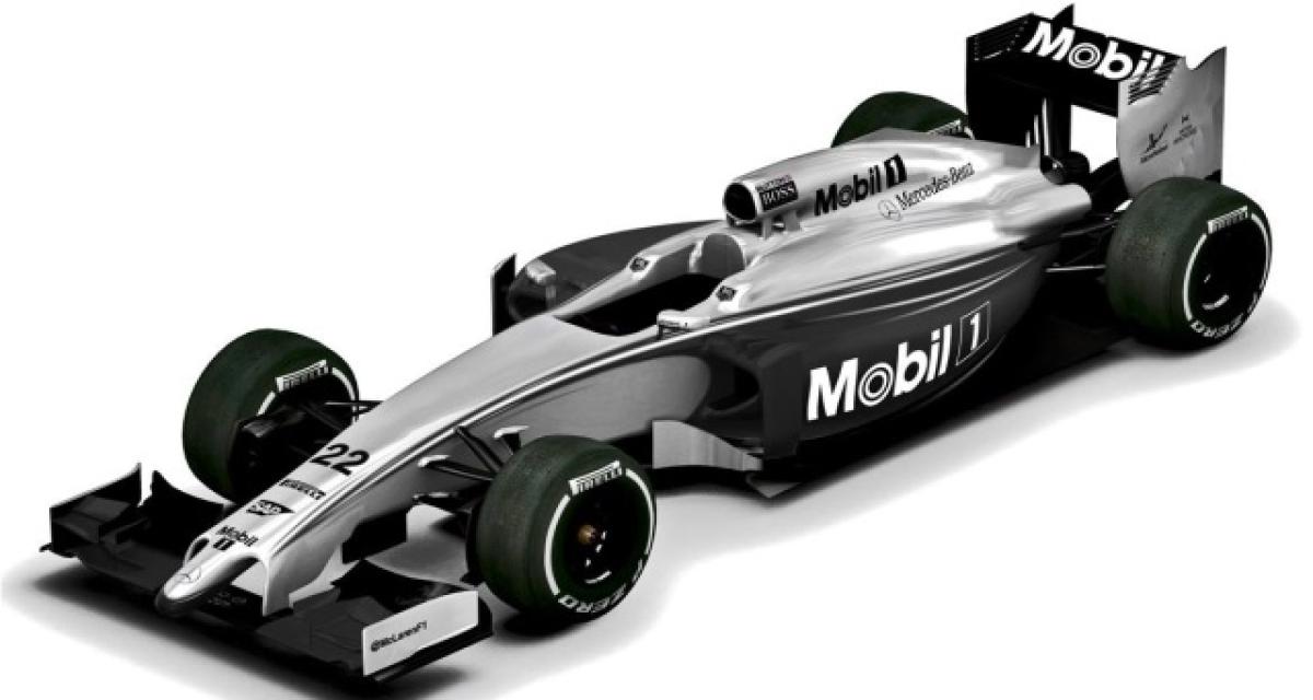 F1 Melbourne 2014 : McLaren dévoile une livrée spéciale
