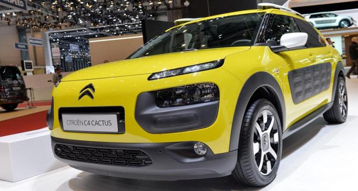 Citroën C4 Cactus : tarifs et gamme