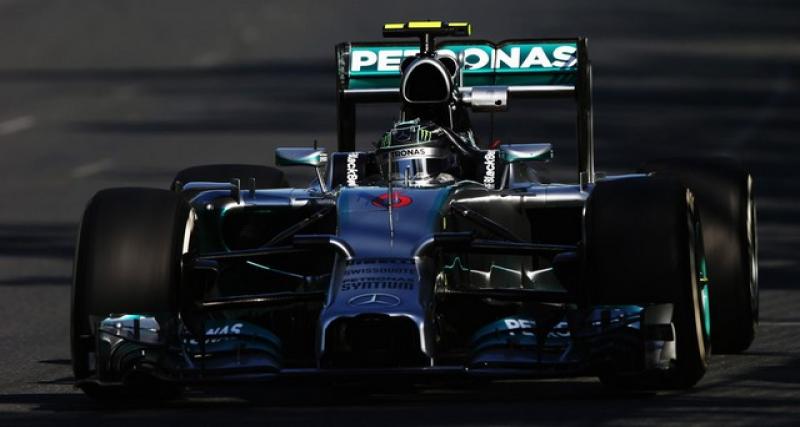  - F1 Melbourne 2014: Rosberg le coude à la portière