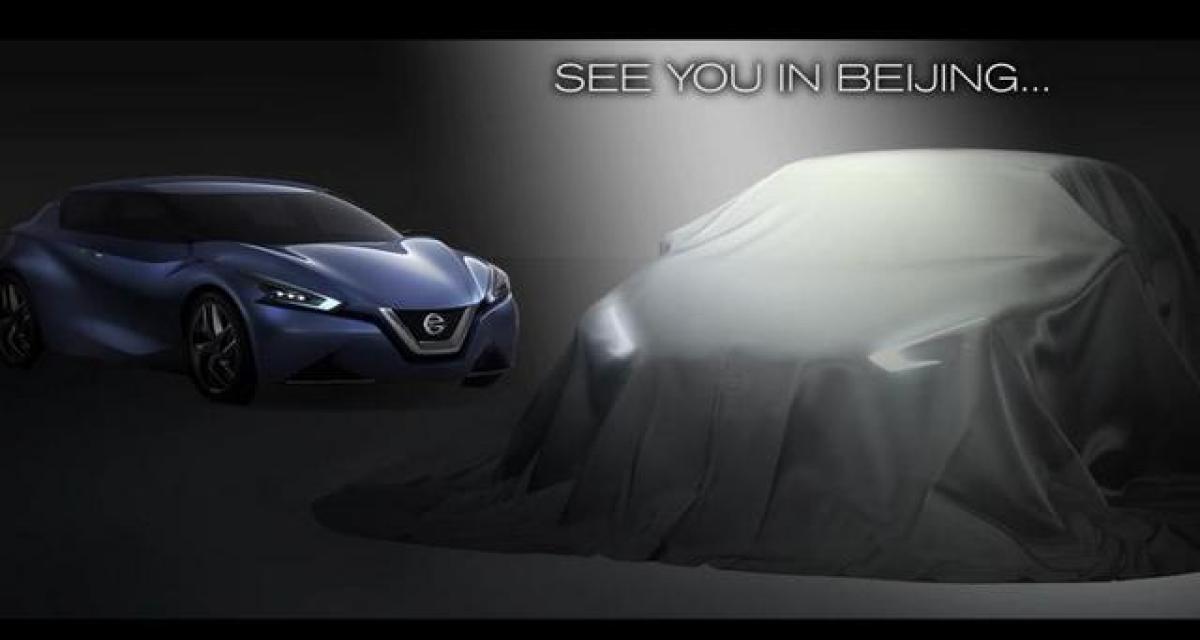 Pékin 2014 : un teaser pour le concept Nissan