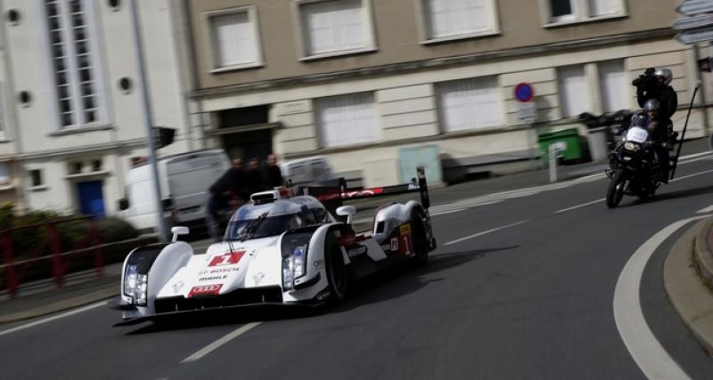  - WEC 2014 : Audi présente sa livrée dans les rues du Mans