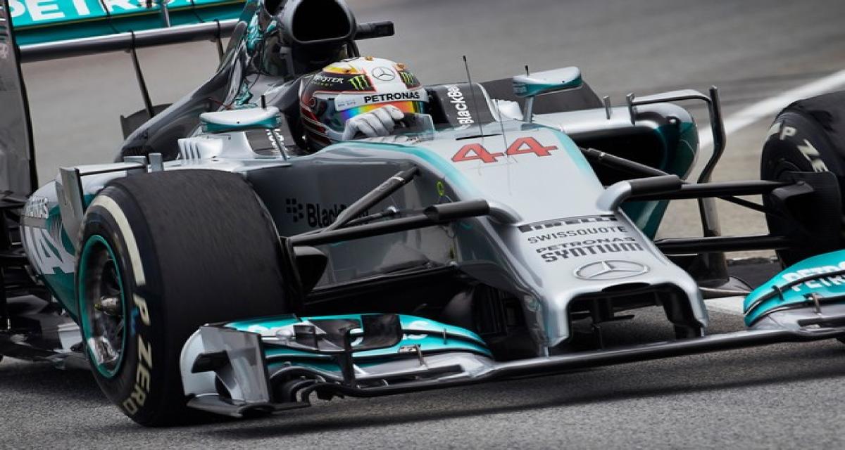 F1 Sepang 2014: Victoire facile de Lewis Hamilton