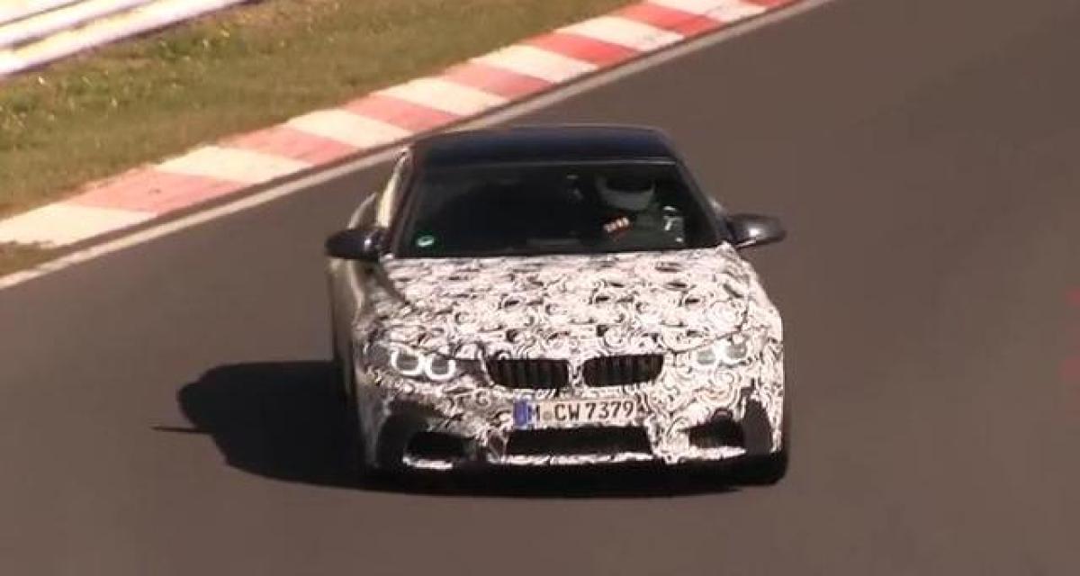 Spyshot : BMW M4 Cabriolet au Nürburgring