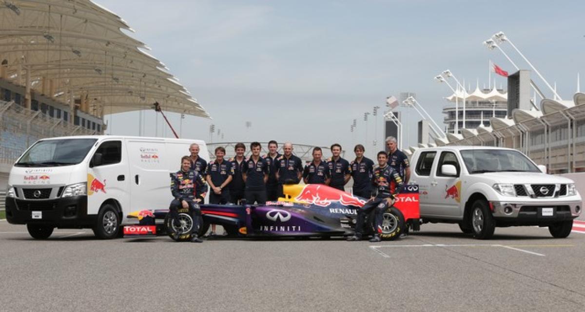 Des VU Nissan pour Infiniti Red Bull Racing
