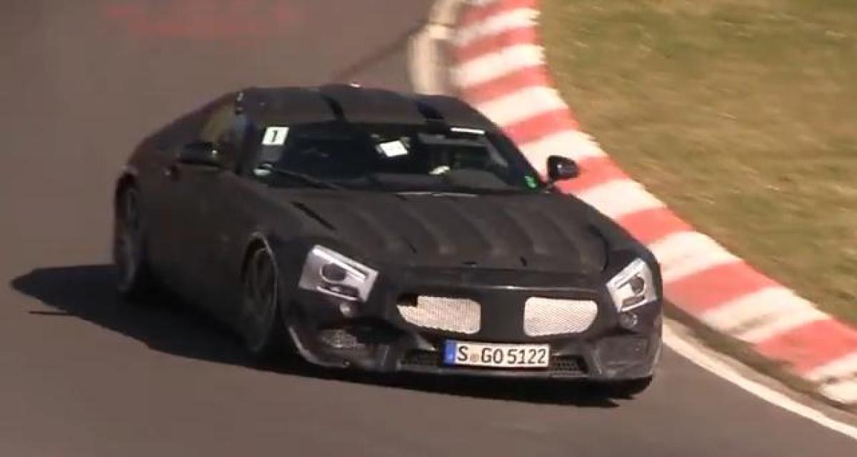 Mercedes AMG SLC/GT : développement au Nürburgring