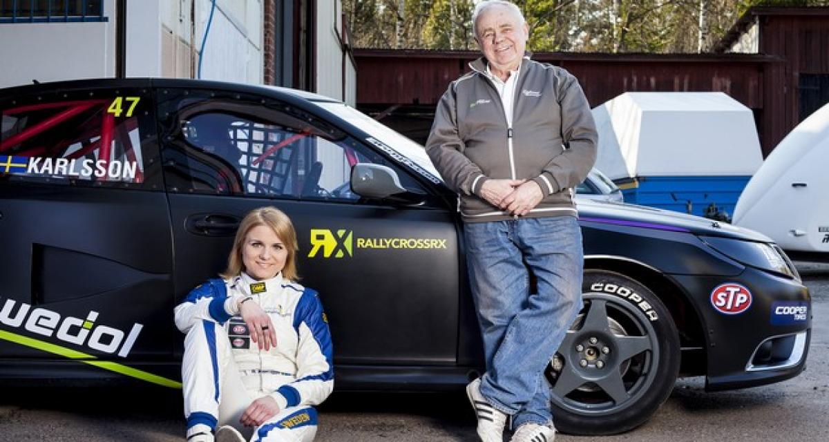 Rallycross RX 2014 : des Saab pour Karlsson et Solberg