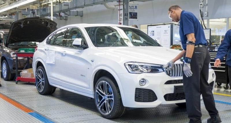 - BMW X4 : production engagée
