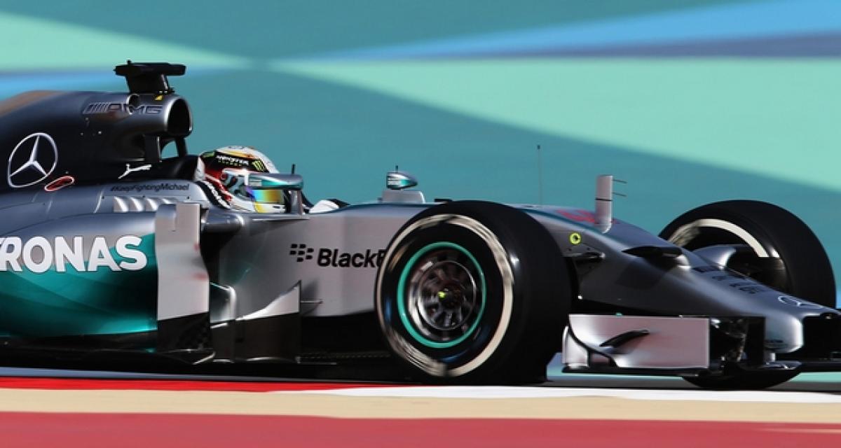 F1 Bahreïn 2014 essais libres: Hamilton en pleine forme