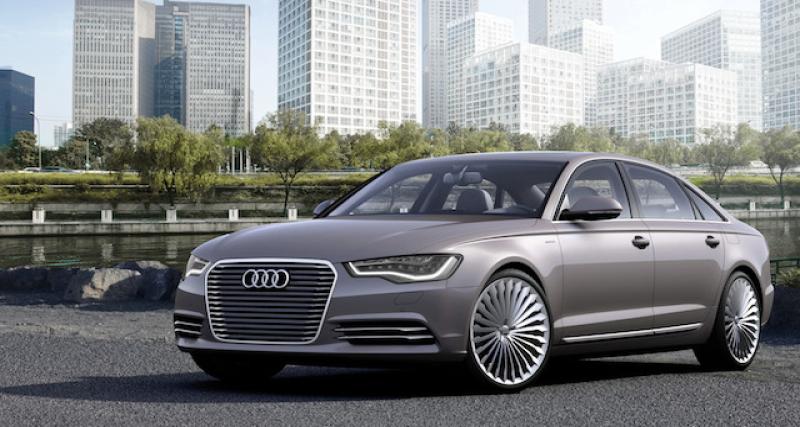  - Audi A6 e-tron : pour la Chine