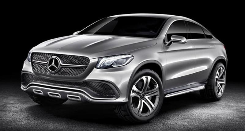  - Pékin 2014 : Mercedes Concept Coupé SUV