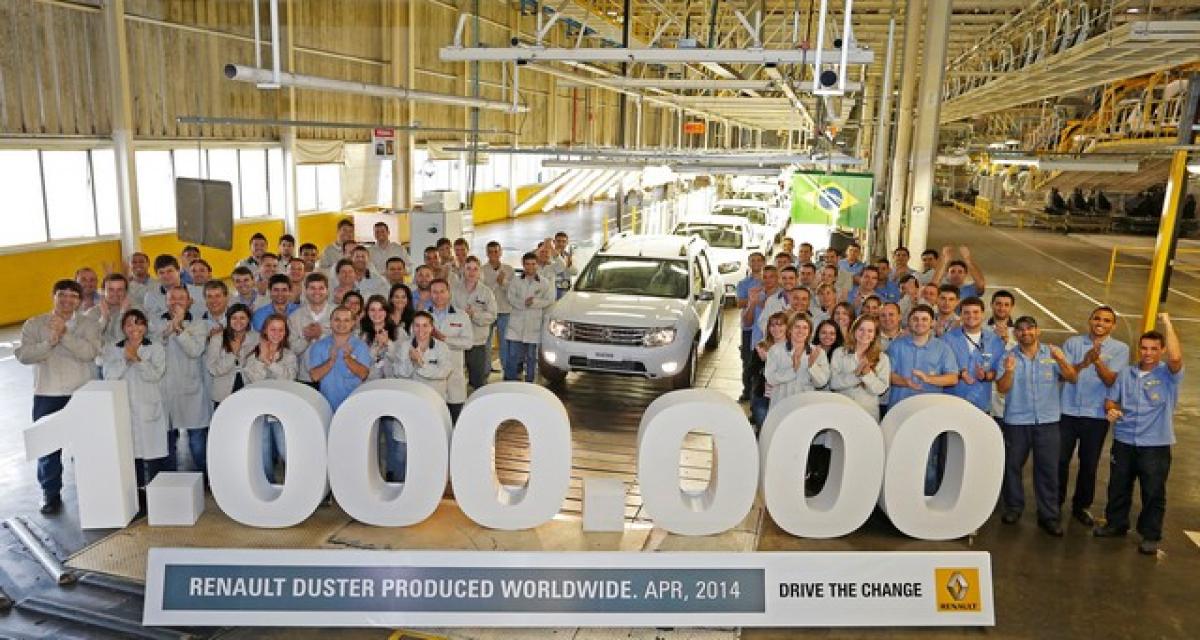 Dacia Duster : le million