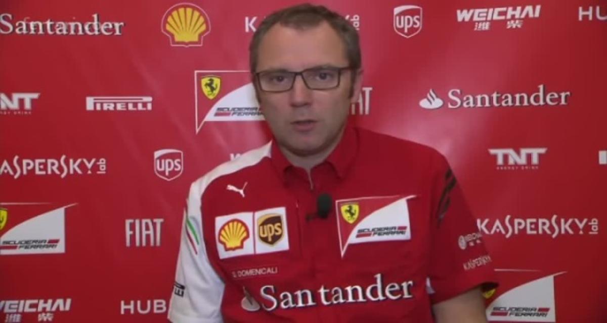 F1 - Ferrari : Stefano Domenicali dit stop !