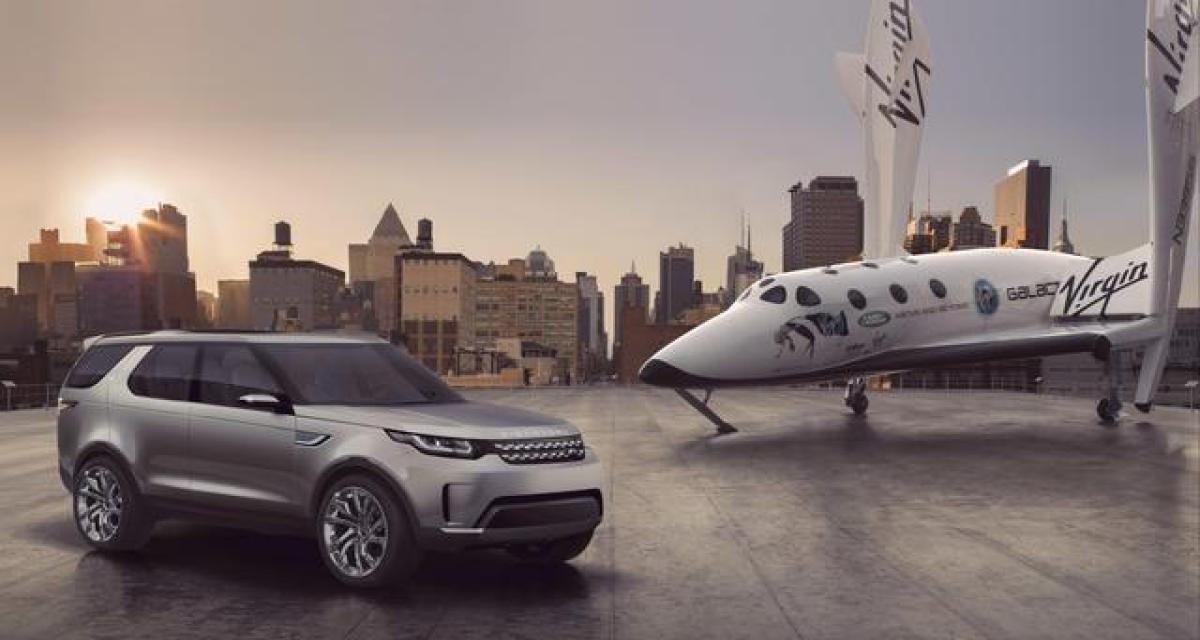 Land Rover s'envoie en l'air avec Virgin Galactic