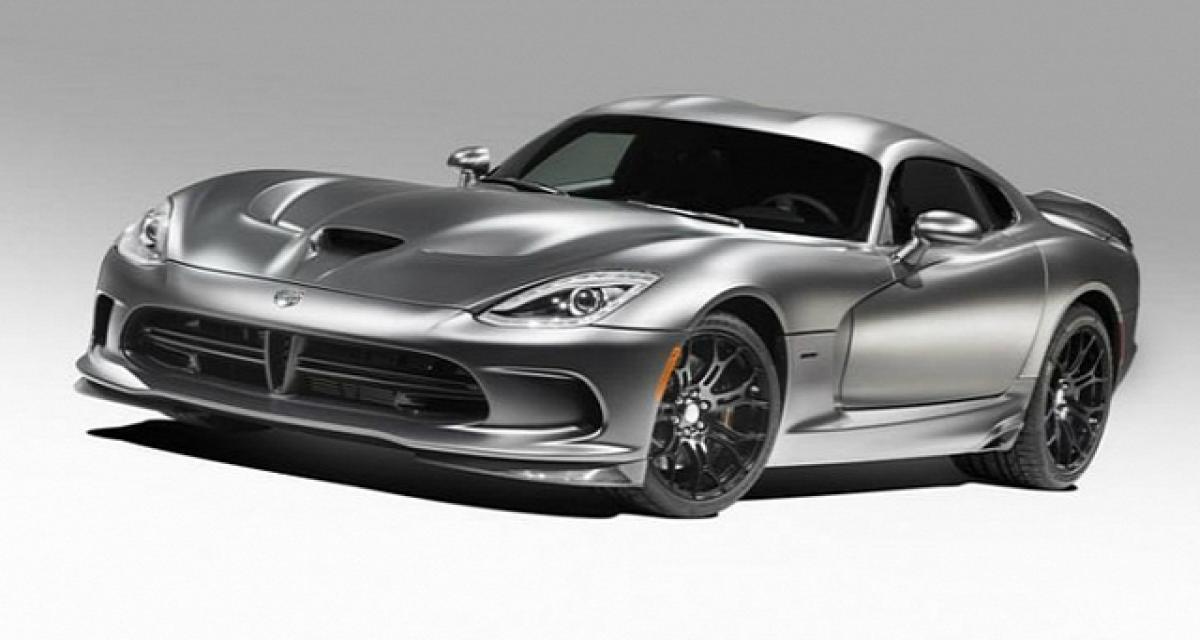 New-York 2014 : SRT Viper TA Anodized Carbon Special Edition
