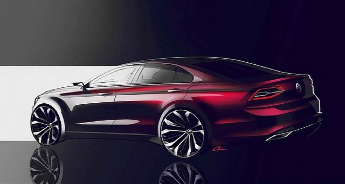 Beijing 2014 : Volkswagen Midsize Coupé Concept