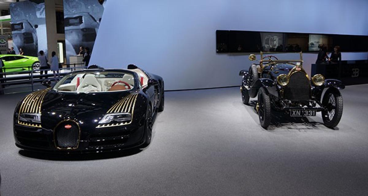 Beijing 2014 Live : Bugatti Veyron Legend Black Bess