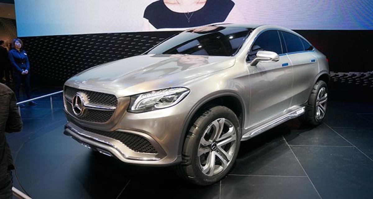 Beijing 2014 Live : Mercedes SUV Coupé Concept