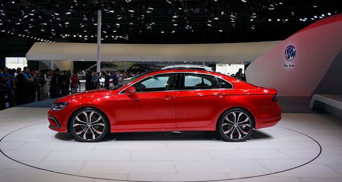 Beijing 2014 Live : Volkswagen New Midsize Coupé Concept