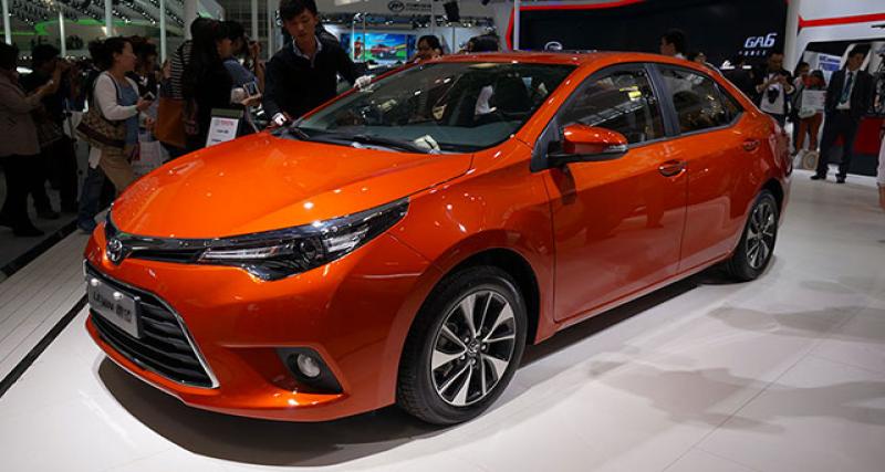  - Pékin 2014 Live : Toyota Corolla et Levin