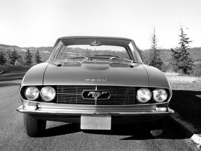  - Les concepts Bertone : Bertone Ford Mustang (1965) 1