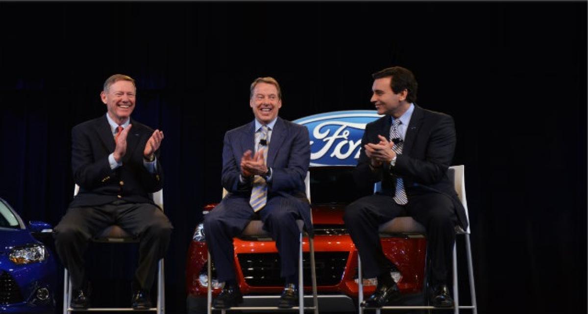 Ford : Mark Fields remplace Alan Mulally